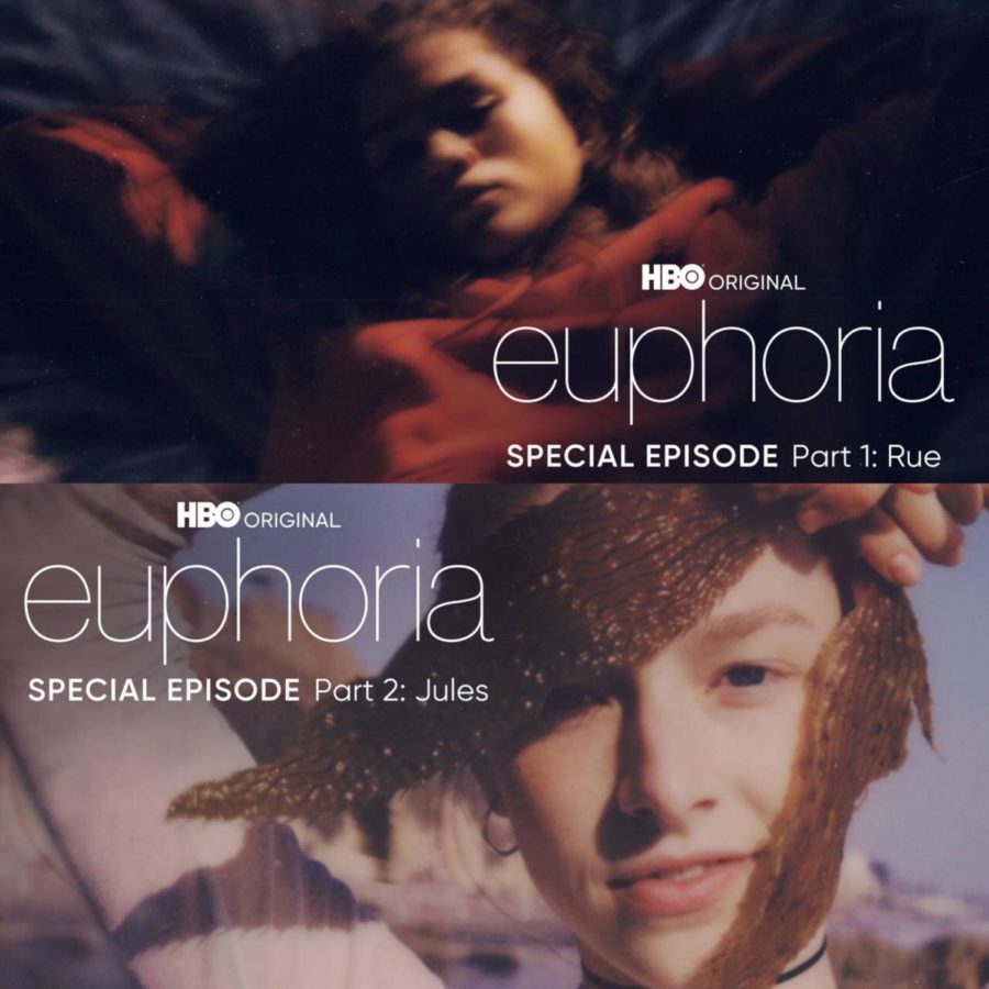 These+photos+are+promos+for+the+new+holiday+episodes+of+Euphoria+broadcast+on+HBO+T.V%2C+one+features+an+up-close%2C+semi-blurred+photo+of+Zendaya+while+the+other+features+a+portrait+photo+of+Hunter+Schafer.+These+photos+alone+sparked+an+uproar+of+excitement+in+the+Euphoria+community.+