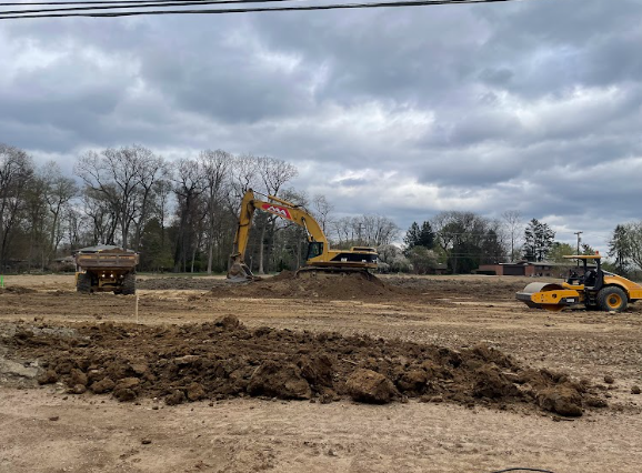Trees have been absolutely demolished along Franklin Road, and a new development is in the works as of 2023.