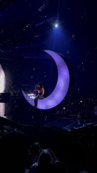 Olivia Rodrigo stopped midway through her concert in Detroit, MI to perform the songs “logical” and “enough for you” on a floating purple moon. These two songs contrast with this article because the songs are ironic since some states are being illogical and think that women aren’t “enough” to receive reproductive health care.
