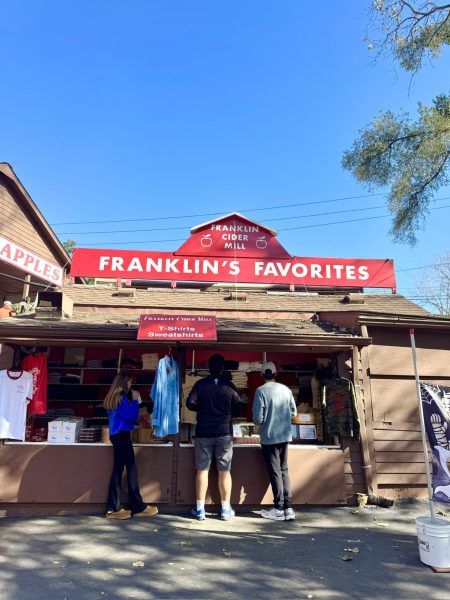  The Franklin Cider Mill has a merchandise stand where you can buy things from sweatshirts, to duck feed so you can enhance and remember your visit!