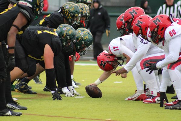 Groves facing off against St. Mary's High School.