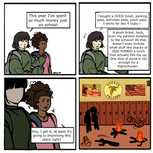 Comic created by Brett Schacker
