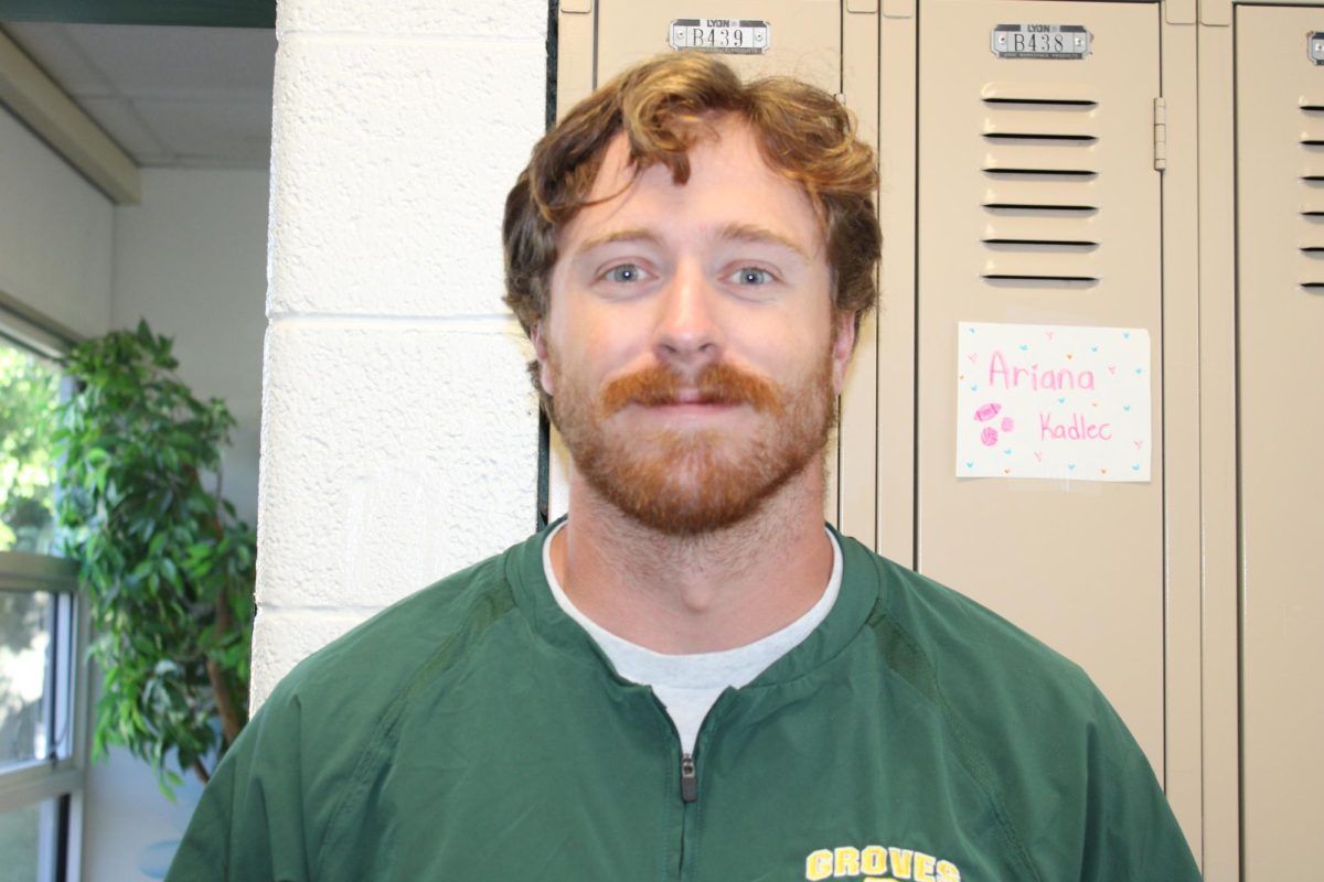 Henry Van Faussien at Groves High School, teacher of World History and Excel 11.