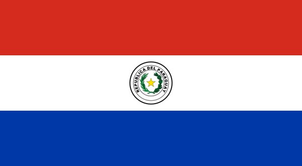 Flag of Paraguay. Source: Wikimedia Commons.