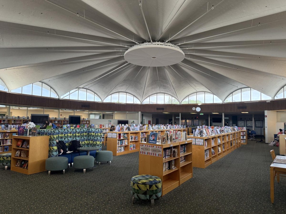 Library at Groves High School